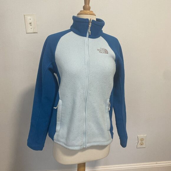 The North Face Womens Full Zip‎ Fleece Sweater Jacket S Petite - Picture 1 of 6